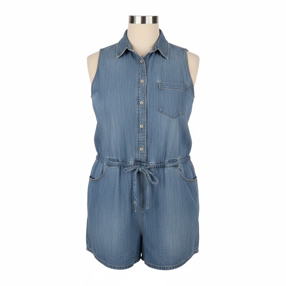 Universal Thread Light Blue Denim Top